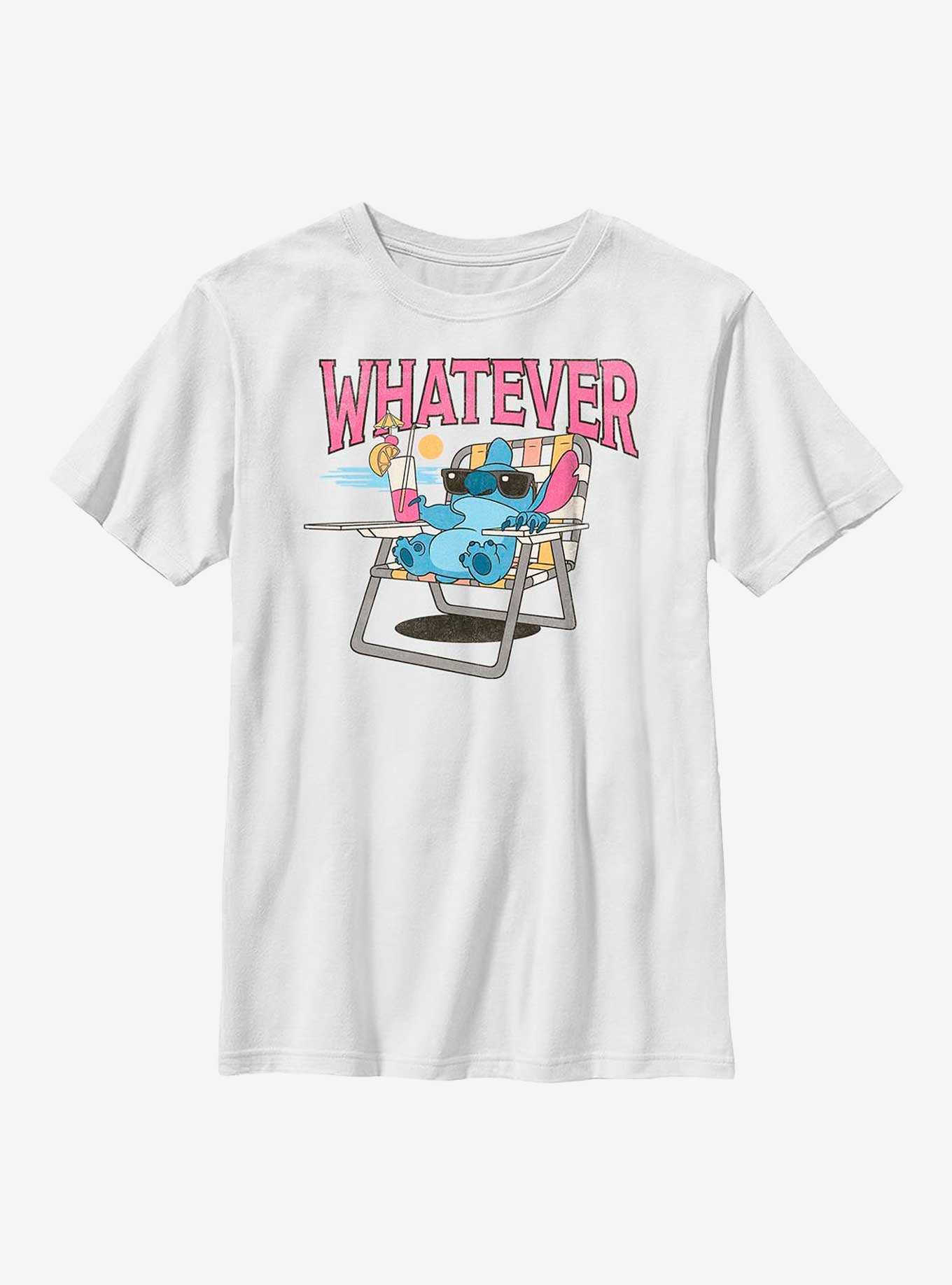 Disney Lilo & Stitch Whatever Stitch Youth T-Shirt, , hi-res