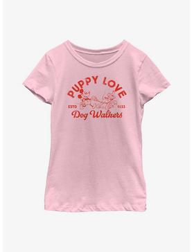 Disney Mickey Mouse Puppy Love Youth Girls T-Shirt, , hi-res