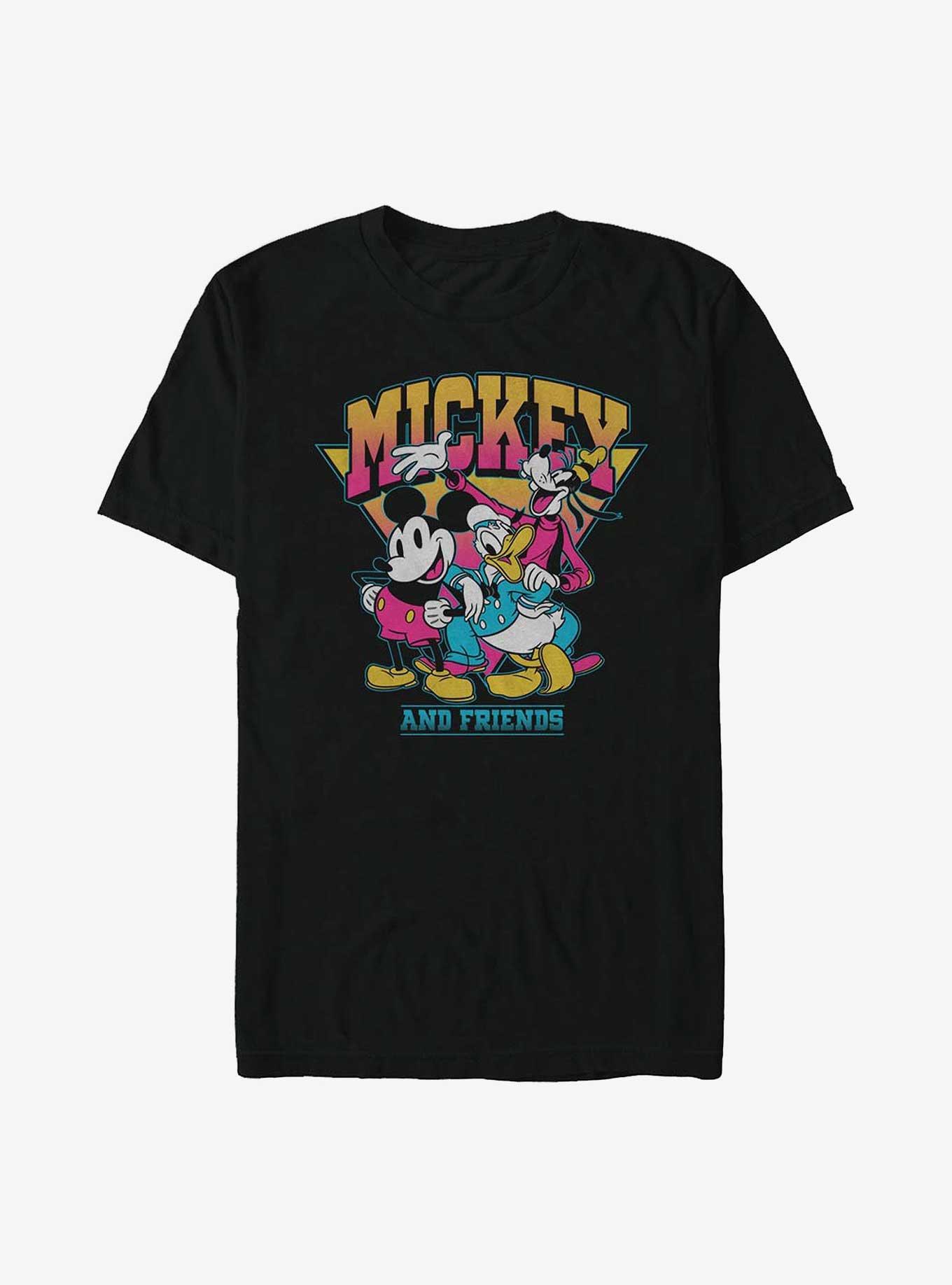 Disney Mickey Mouse Pop Friends T-Shirt, BLACK, hi-res