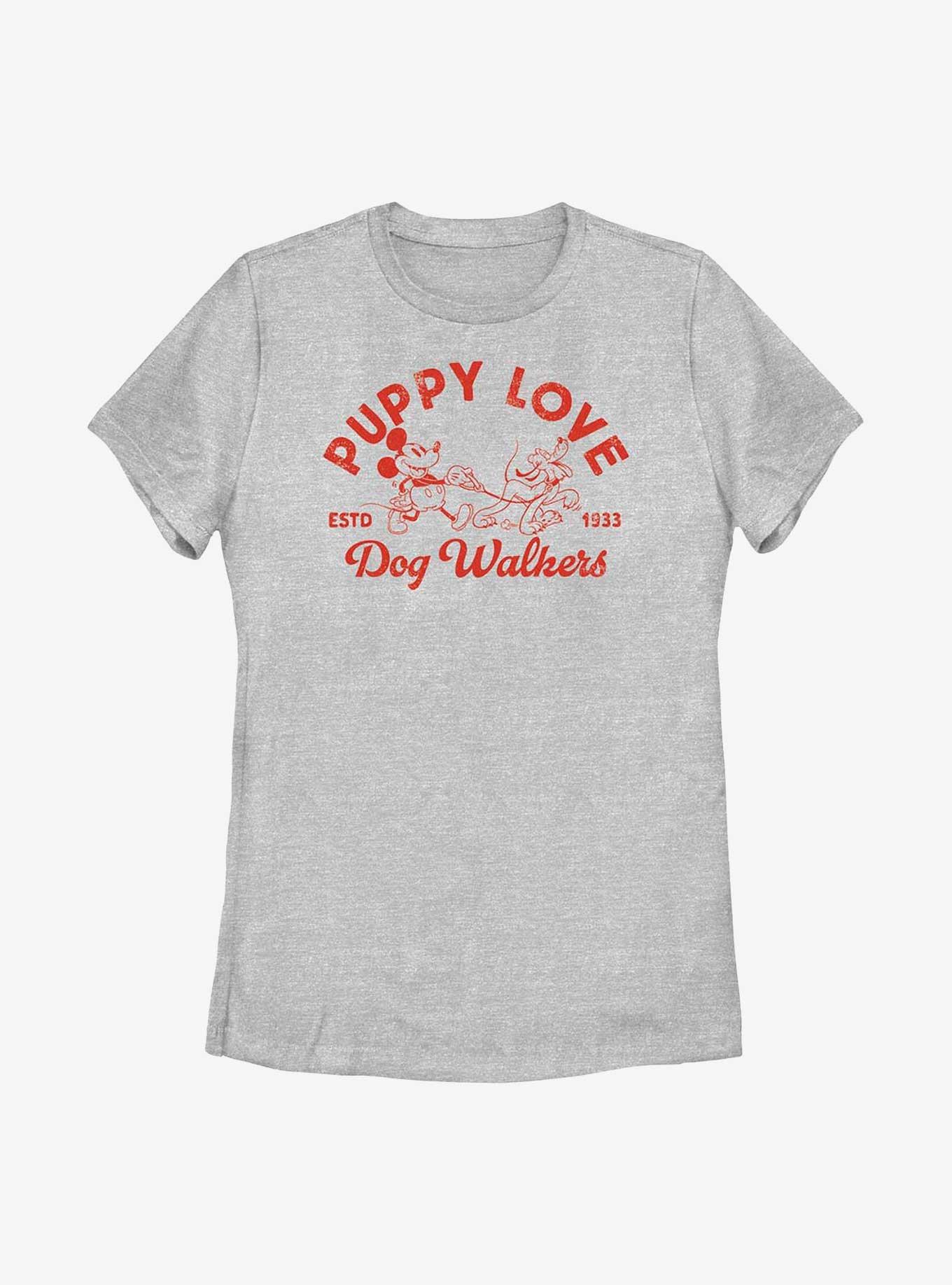 Disney Mickey Mouse Puppy Love Womens T-Shirt, , hi-res