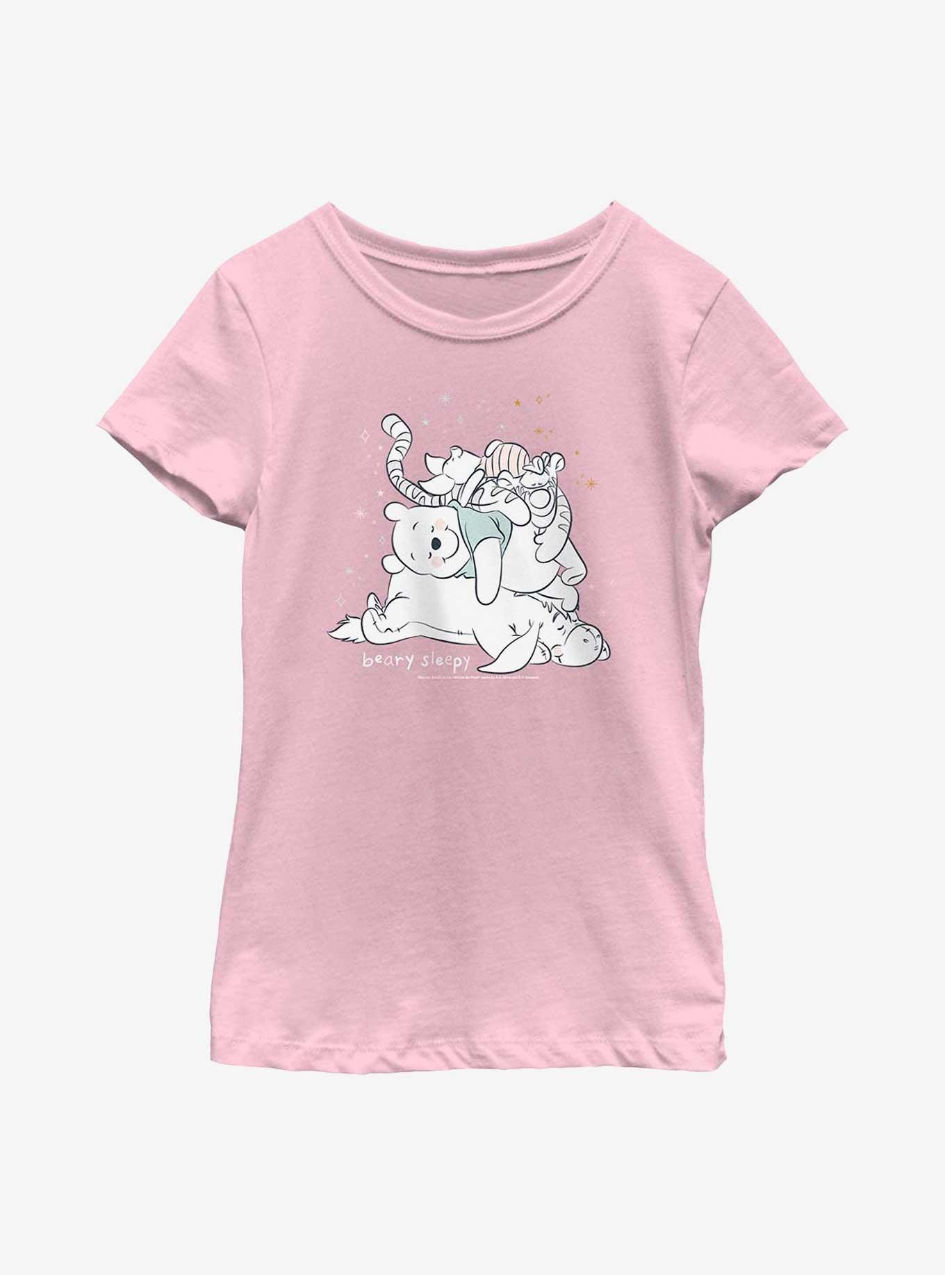 Disney Winnie The Pooh Beary Sleepy Youth Girls T-Shirt, , hi-res