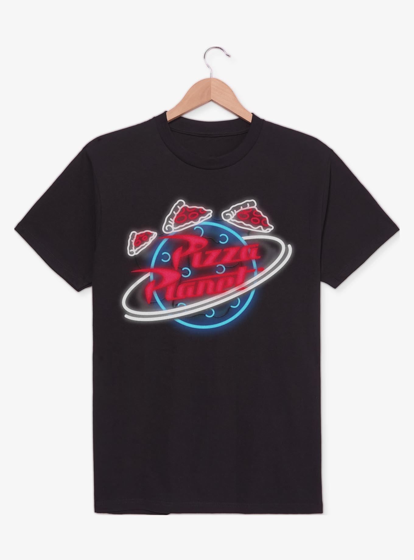 Disney Pixar Toy Story Pizza Planet Neon Sign T-Shirt