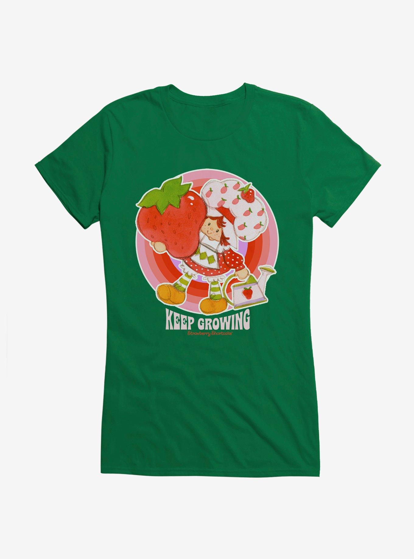 Strawberry Shortcake Vintage Keep Growing Icon Girls T-Shirt, , hi-res