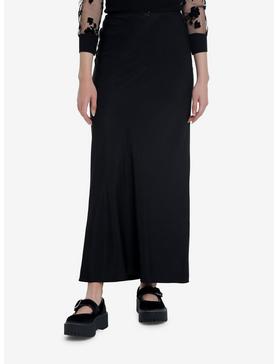 Black Maxi Skirt, , hi-res