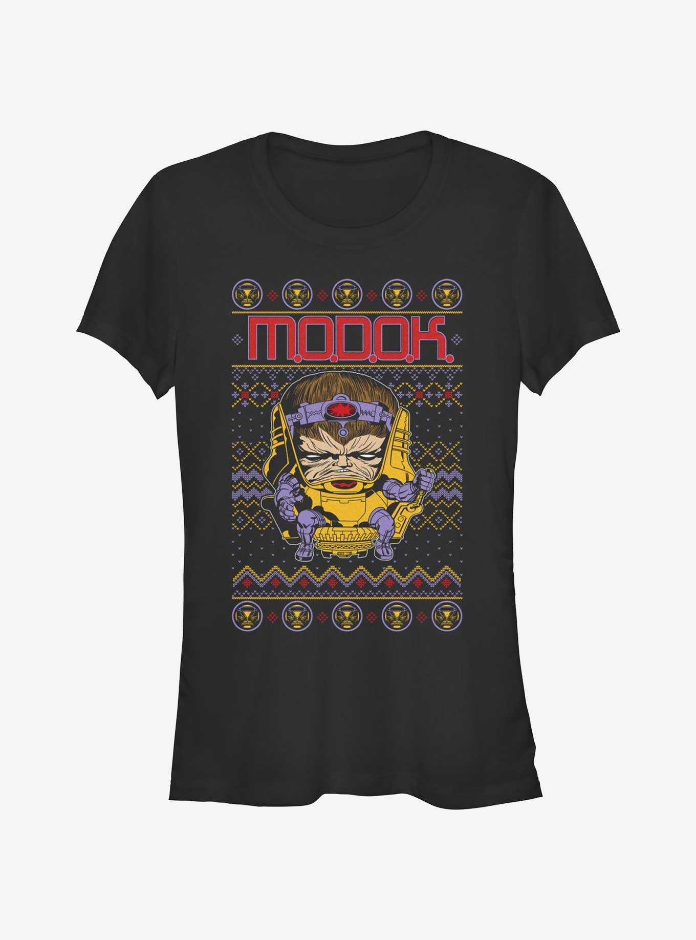 Marvel Modok Ugly Christmas Girls T-Shirt, , hi-res