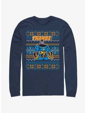 Marvel Thanos Ugly Christmas Long-Sleeve T-Shirt, , hi-res