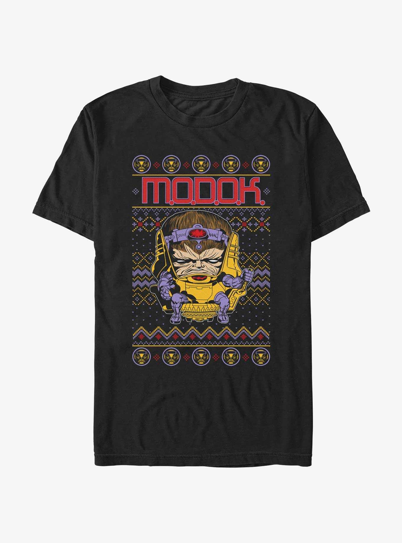 Marvel Modok Ugly Christmas T-Shirt, , hi-res