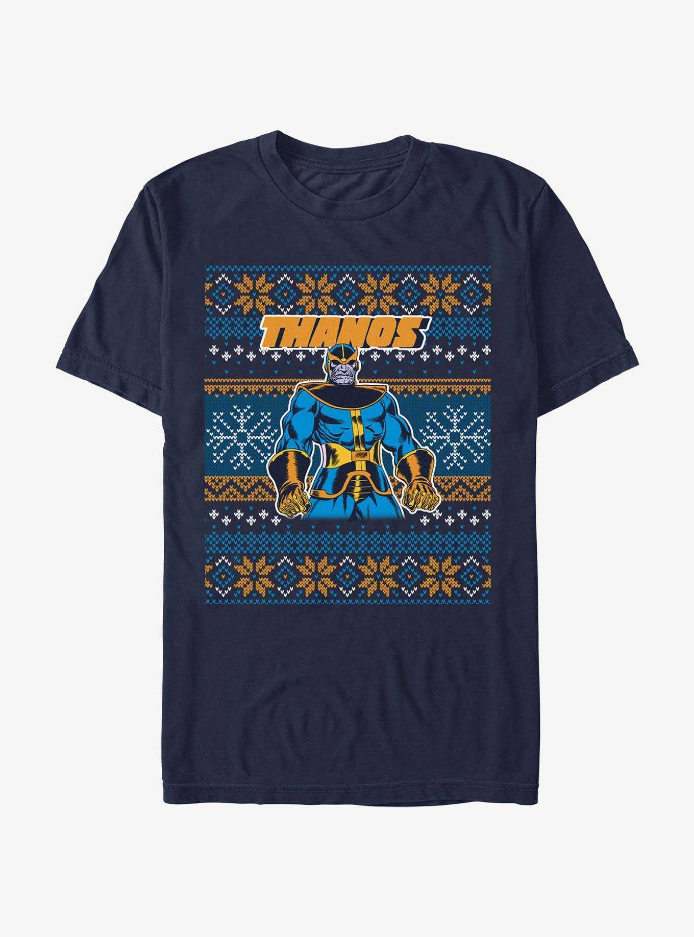 Marvel Thanos Ugly Christmas T-Shirt, , hi-res