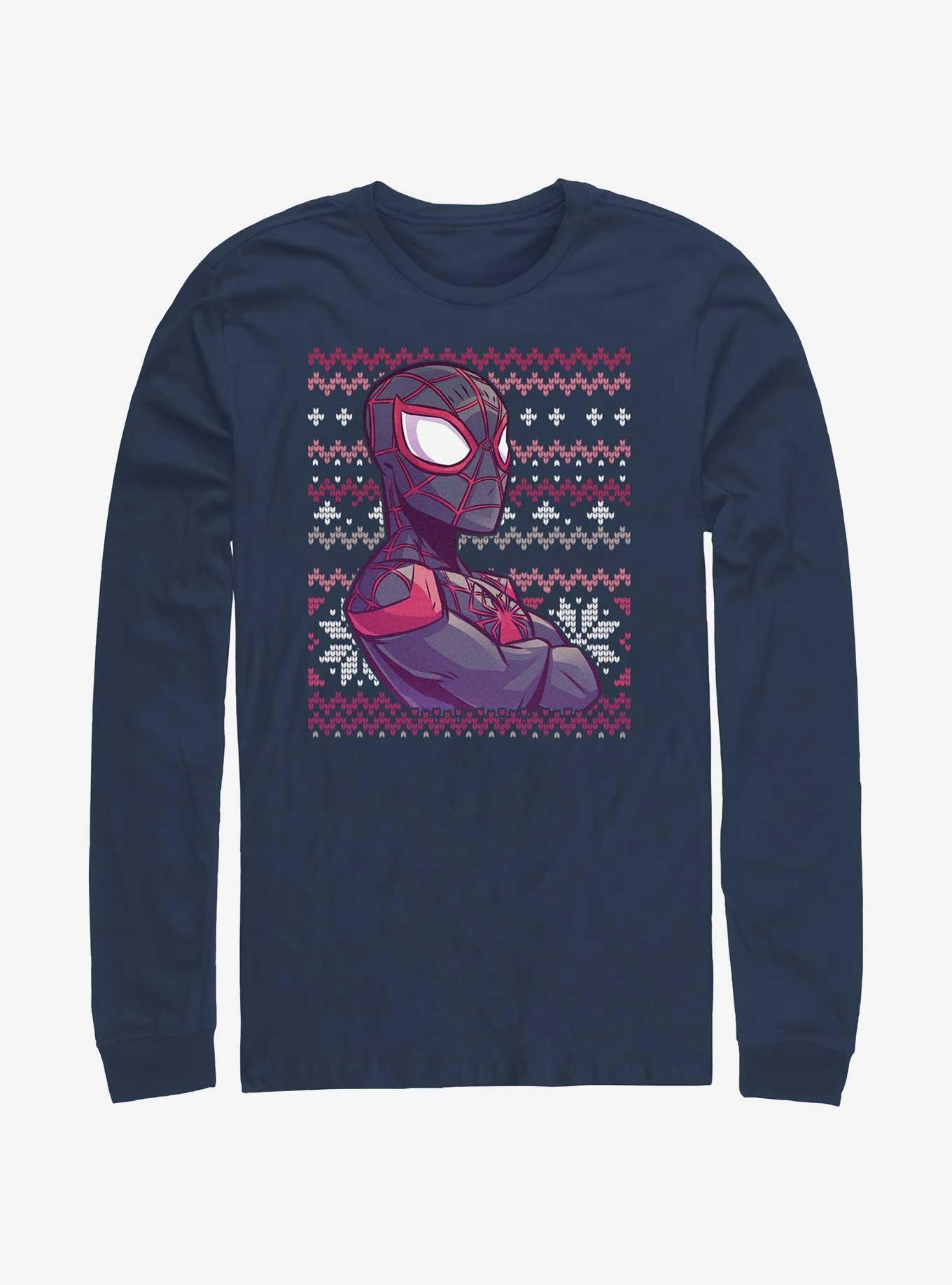 Spiderman long best sale sleeve shirt