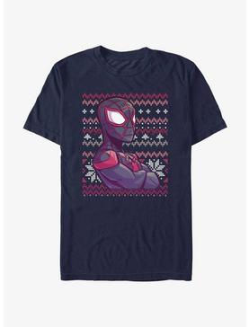 Marvel Spider-Man Miles Morales Ugly Christmas T-Shirt, , hi-res