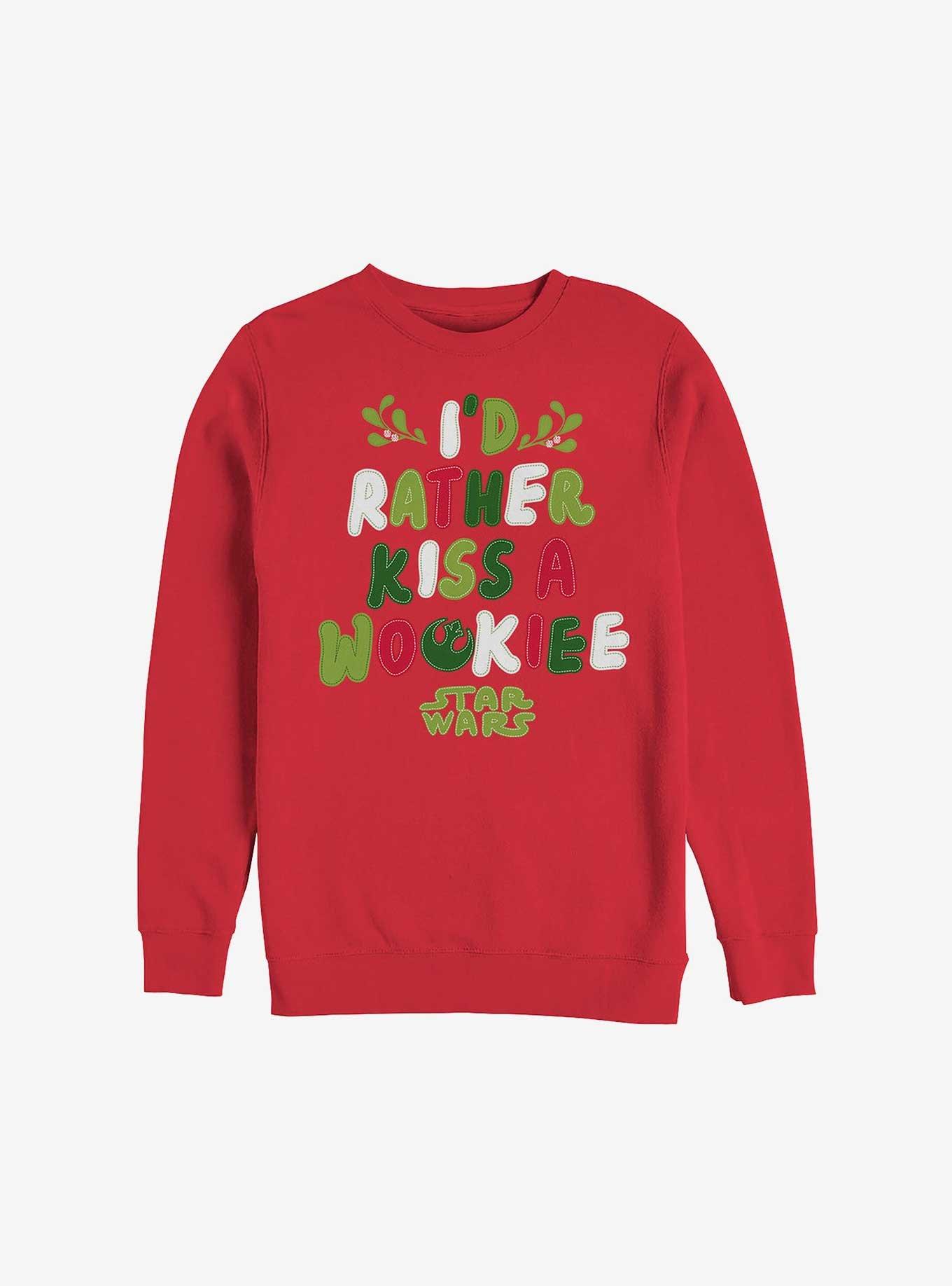 Star Wars I'd Rather Kiss A Wookie Sweatshirt, , hi-res