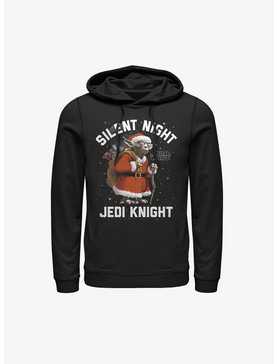 Star Wars Santa Yoda Silent Night Jedi Knight Hoodie, , hi-res