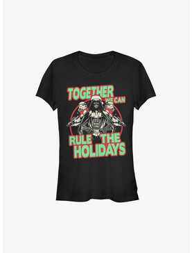 Star Wars Darth Vader Rule The Holidays Girls T-Shirt, , hi-res