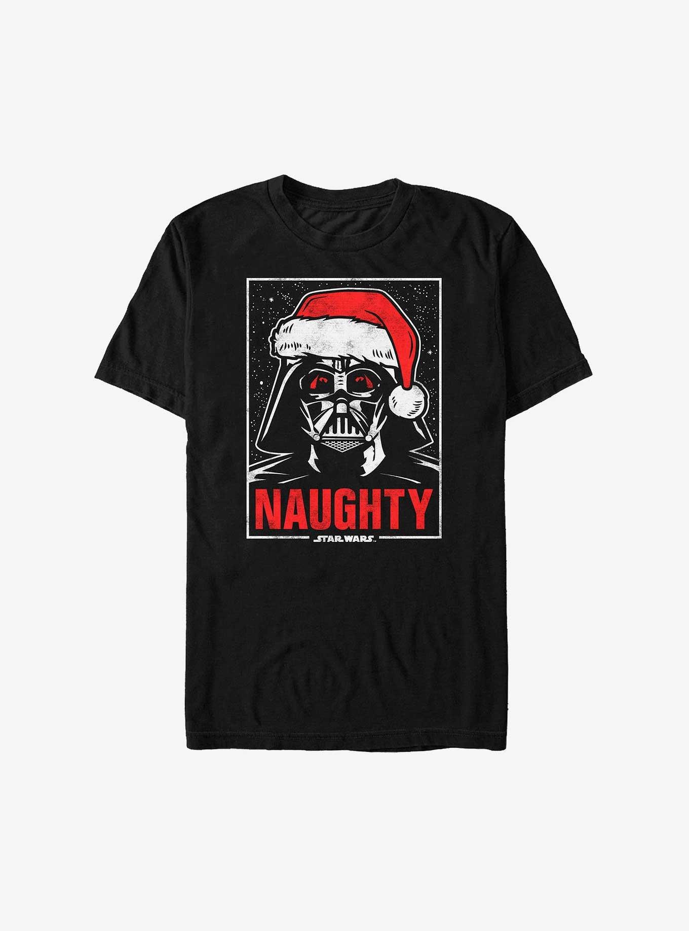Star Wars Darth Vader Just Plain Naughty T-Shirt, BLACK, hi-res