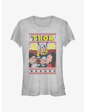 Marvel Thor Asgardian Ugly Christmas Girls T-Shirt, , hi-res