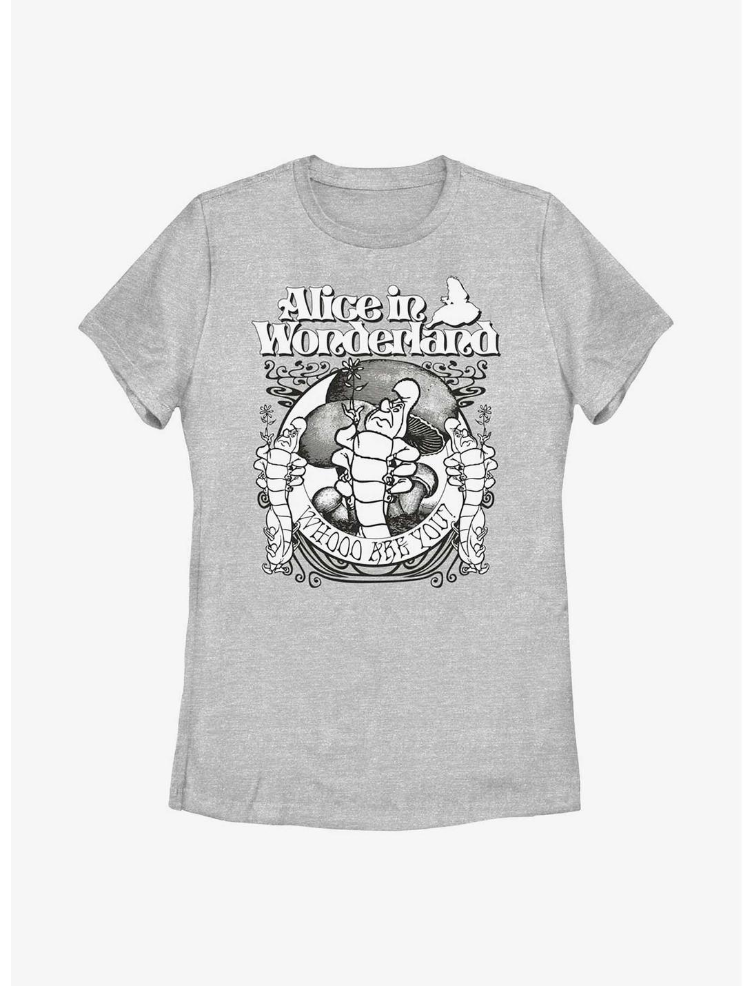 Disney Alice In Wonderland Absolem Caterpillar Womens T-Shirt, ATH HTR, hi-res