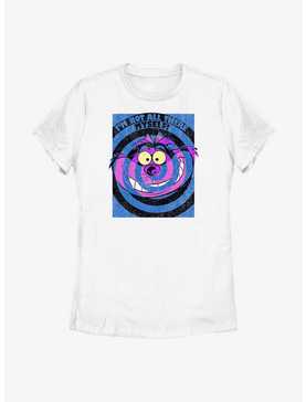 Disney Alice In Wonderland Cheshire Not All There Womens T-Shirt, , hi-res