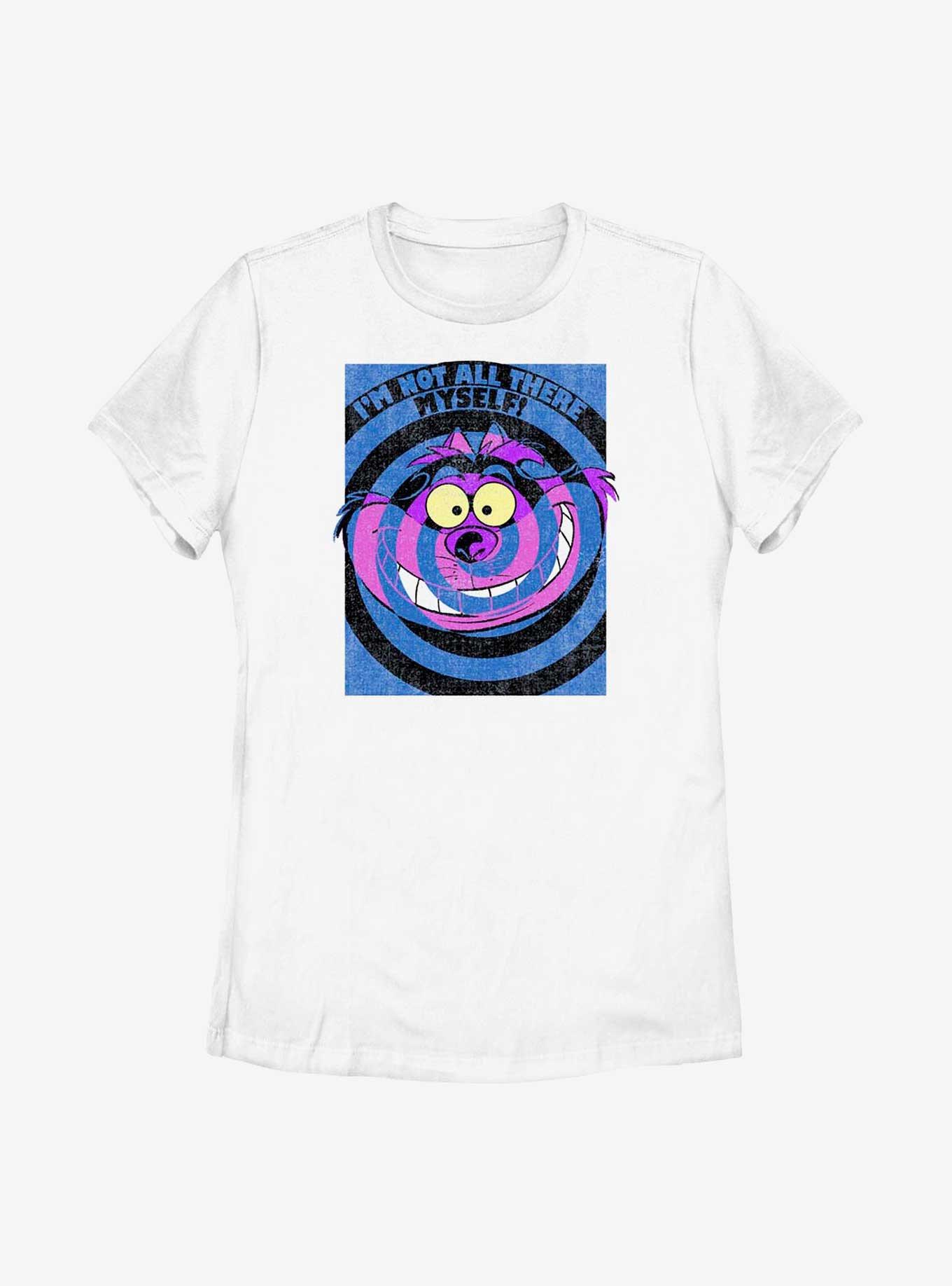 Disney Alice In Wonderland Cheshire Not All There Womens T-Shirt, , hi-res