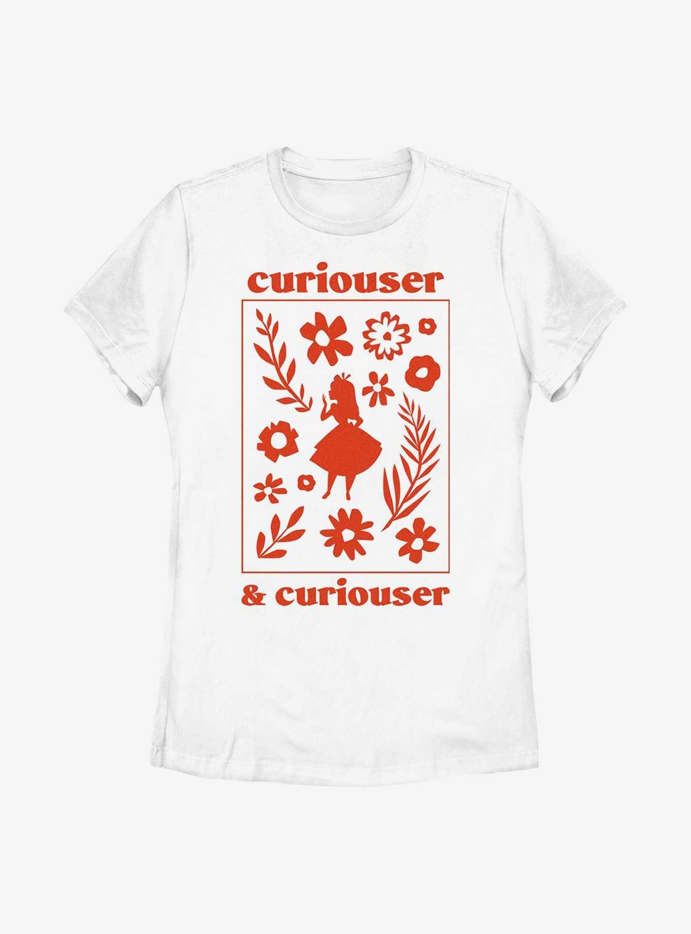 Disney Alice In Wonderland Curiouser and Curiouser Womens T-Shirt, , hi-res