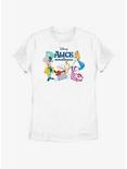 Disney Alice In Wonderland Friends Womens T-Shirt, WHITE, hi-res