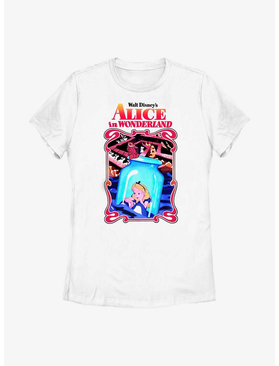 Disney Alice In Wonderland In A Bottle Girls Womens T-Shirt, WHITE, hi-res