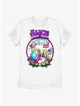 Disney Alice In Wonderland Tea Time Womens T-Shirt, WHITE, hi-res