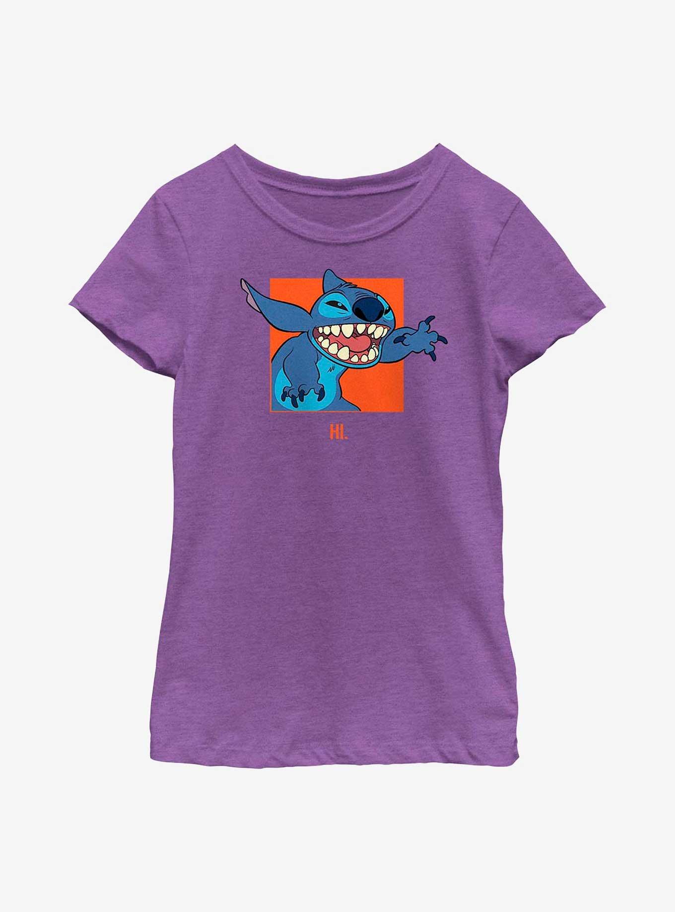 Disney Lilo & Stitch Awkward Hi Youth Girls T-Shirt, , hi-res