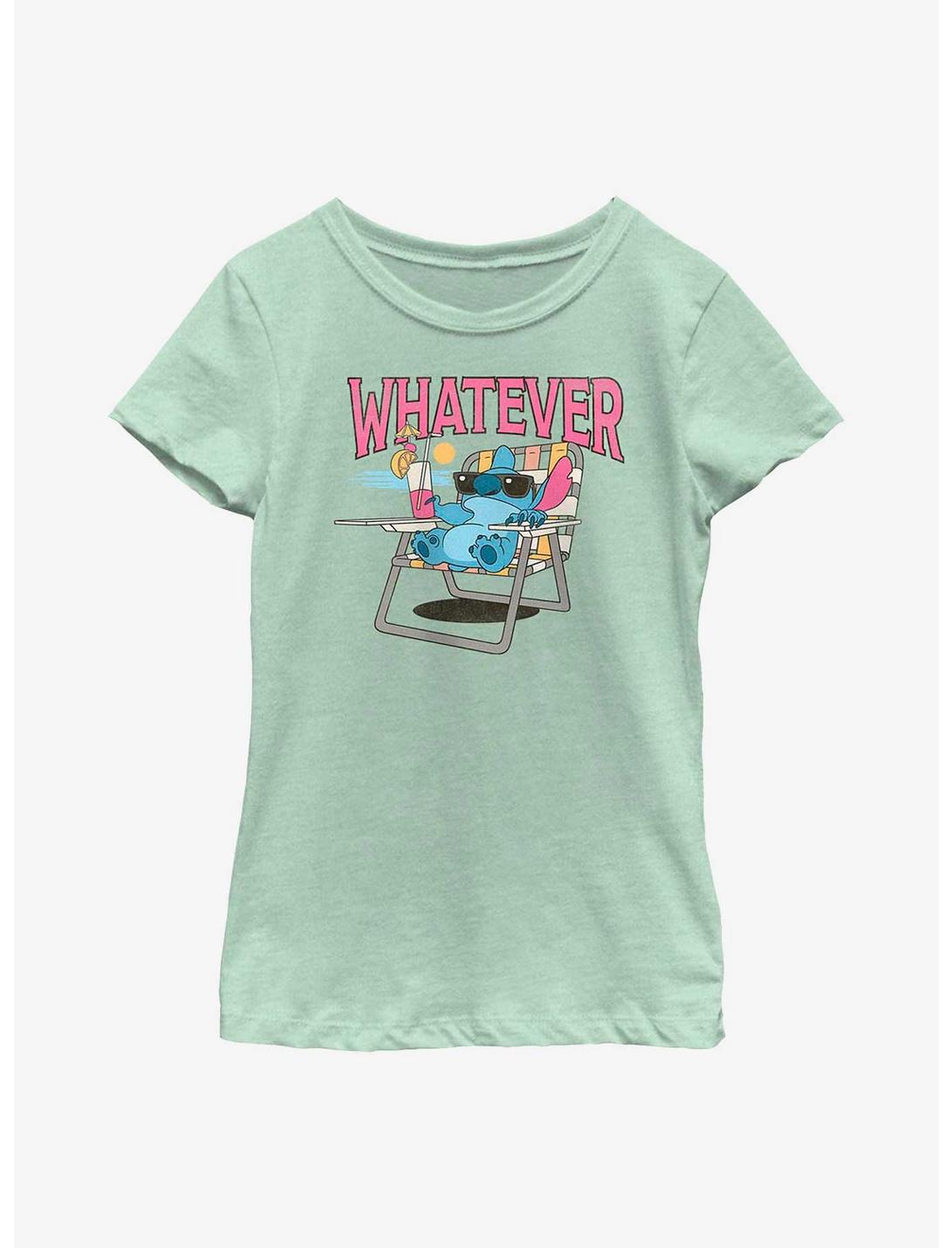 Disney Lilo & Stitch Whatever Stitch Youth Girls T-Shirt, MINT, hi-res