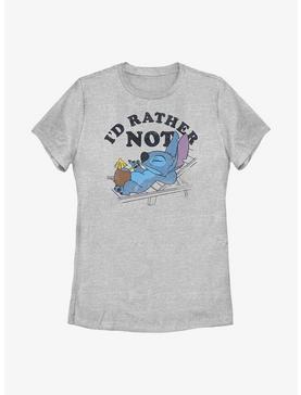 Disney Lilo & Stitch I'd Rather Not Womens T-Shirt, , hi-res