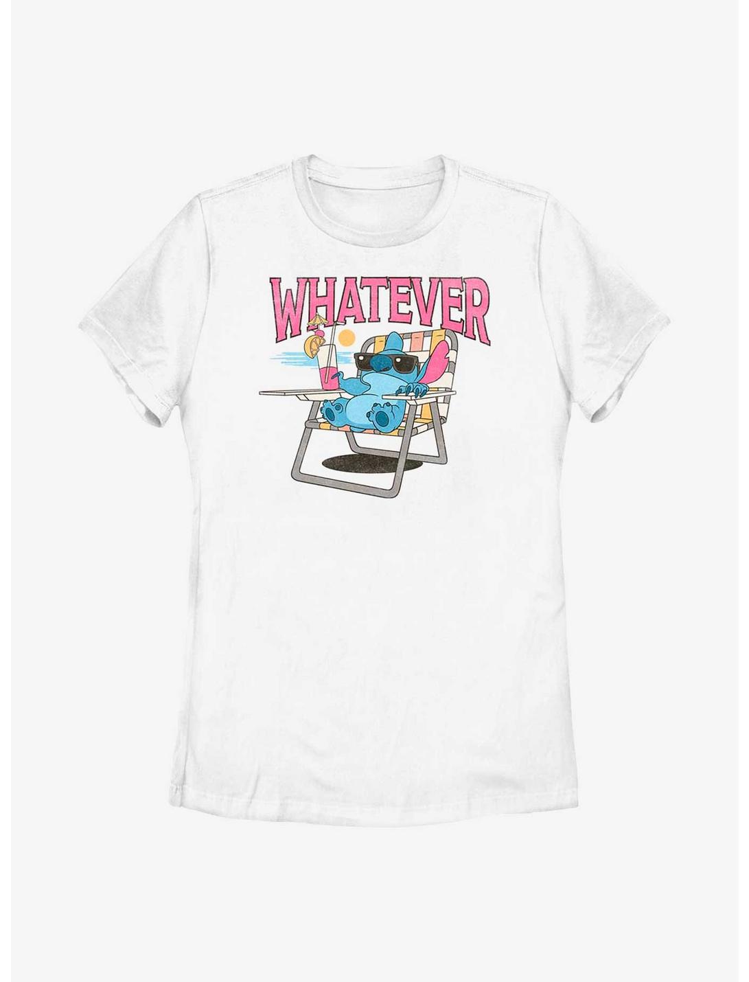 Disney Lilo & Stitch Whatever Stitch Womens T-Shirt, WHITE, hi-res