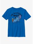 Disney Lilo & Stitch I'd Rather Not Youth T-Shirt, ROYAL, hi-res