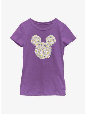 Disney Mickey Mouse Daisy Flower Fill Youth Girls T-Shirt, , hi-res
