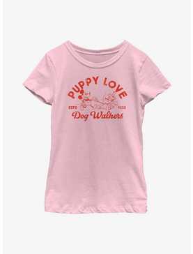 Disney Mickey Mouse Puppy Love Youth Girls T-Shirt, , hi-res