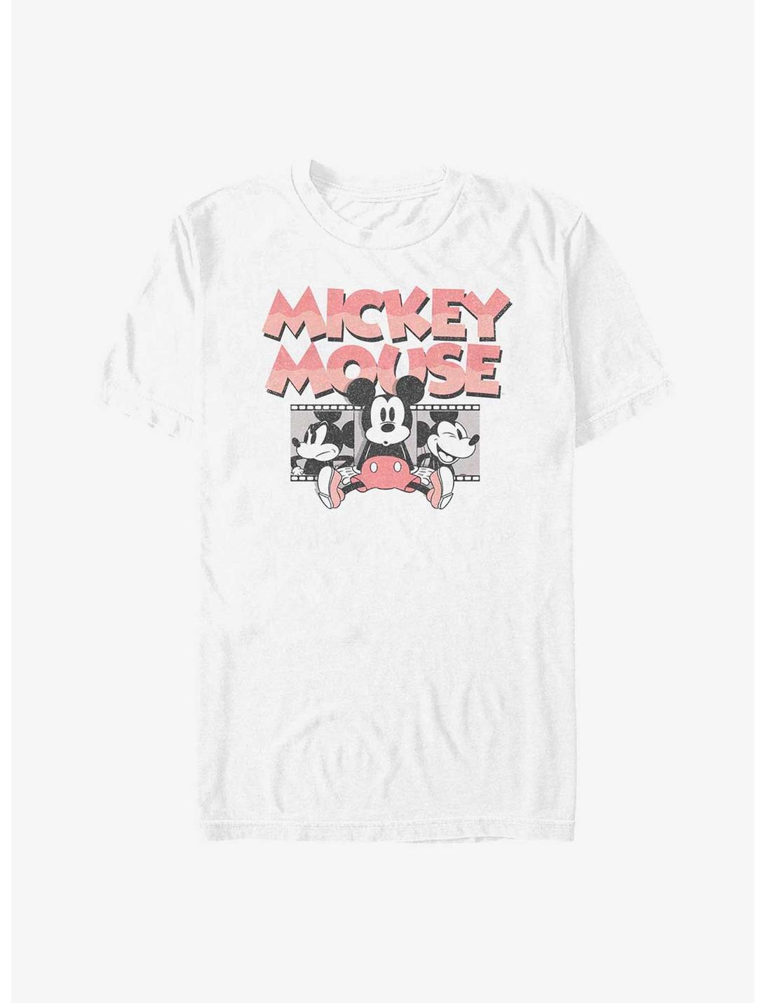 Plus Size Disney Mickey Mouse Film Moods T-Shirt, WHITE, hi-res