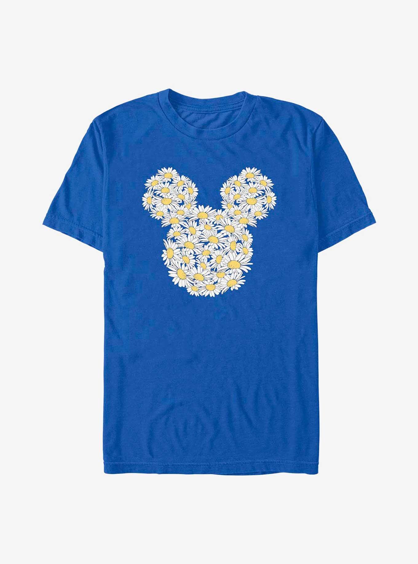 Disney Mickey Mouse Daisy Flower Fill T-Shirt, ROYAL, hi-res