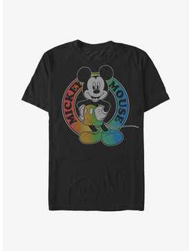 Disney Mickey Mouse Rainbow Mouse T-Shirt, , hi-res