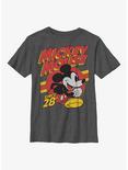 Disney Mickey Mouse Retro Run Youth T-Shirt, CHAR HTR, hi-res