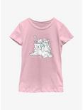 Disney Winnie The Pooh Beary Sleepy Youth Girls T-Shirt, PINK, hi-res