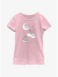 Disney Winnie The Pooh Group Dreams Youth Girls T-Shirt, PINK, hi-res