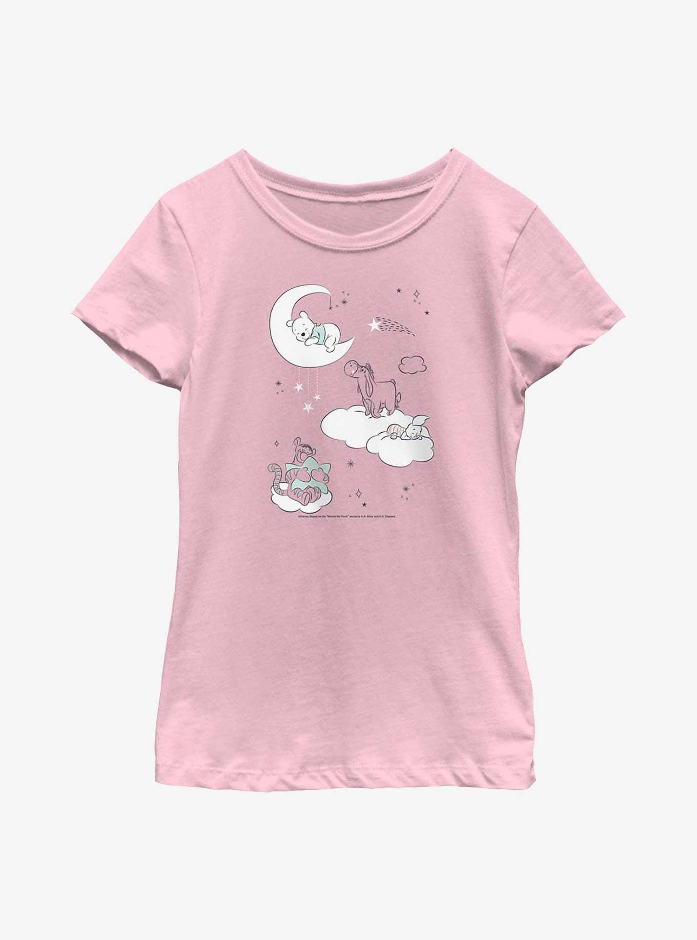 Disney Winnie The Pooh Group Dreams Youth Girls T-Shirt, , hi-res