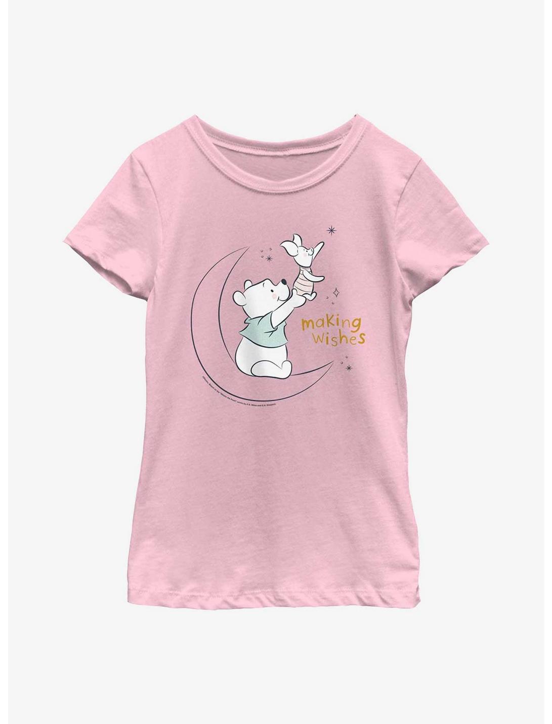 Disney Winnie The Pooh Making Wishes Youth Girls T-Shirt, PINK, hi-res