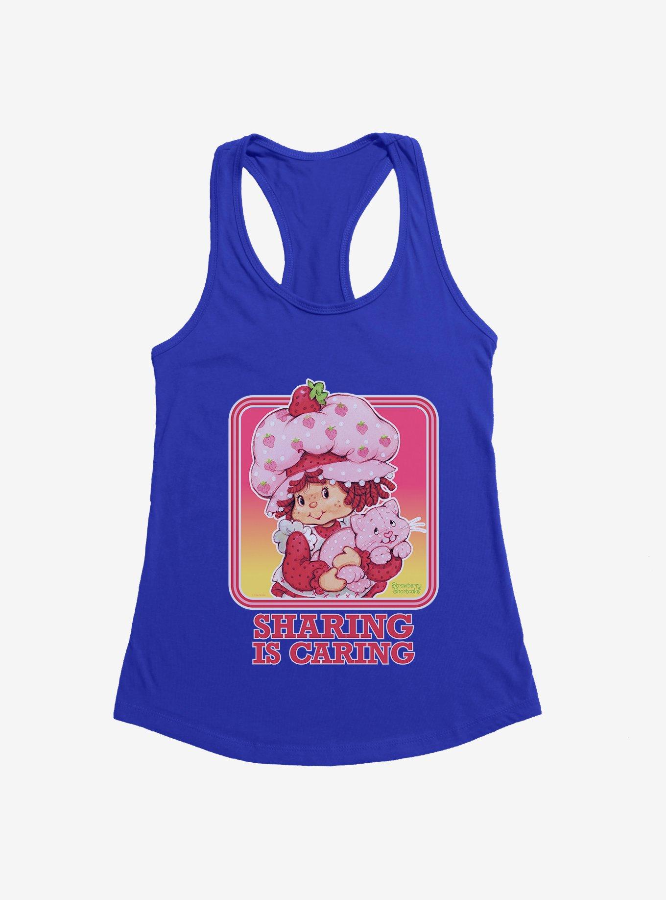 Strawberry Shortcake Vintage Sharing Is Caring Girls Tank, , hi-res