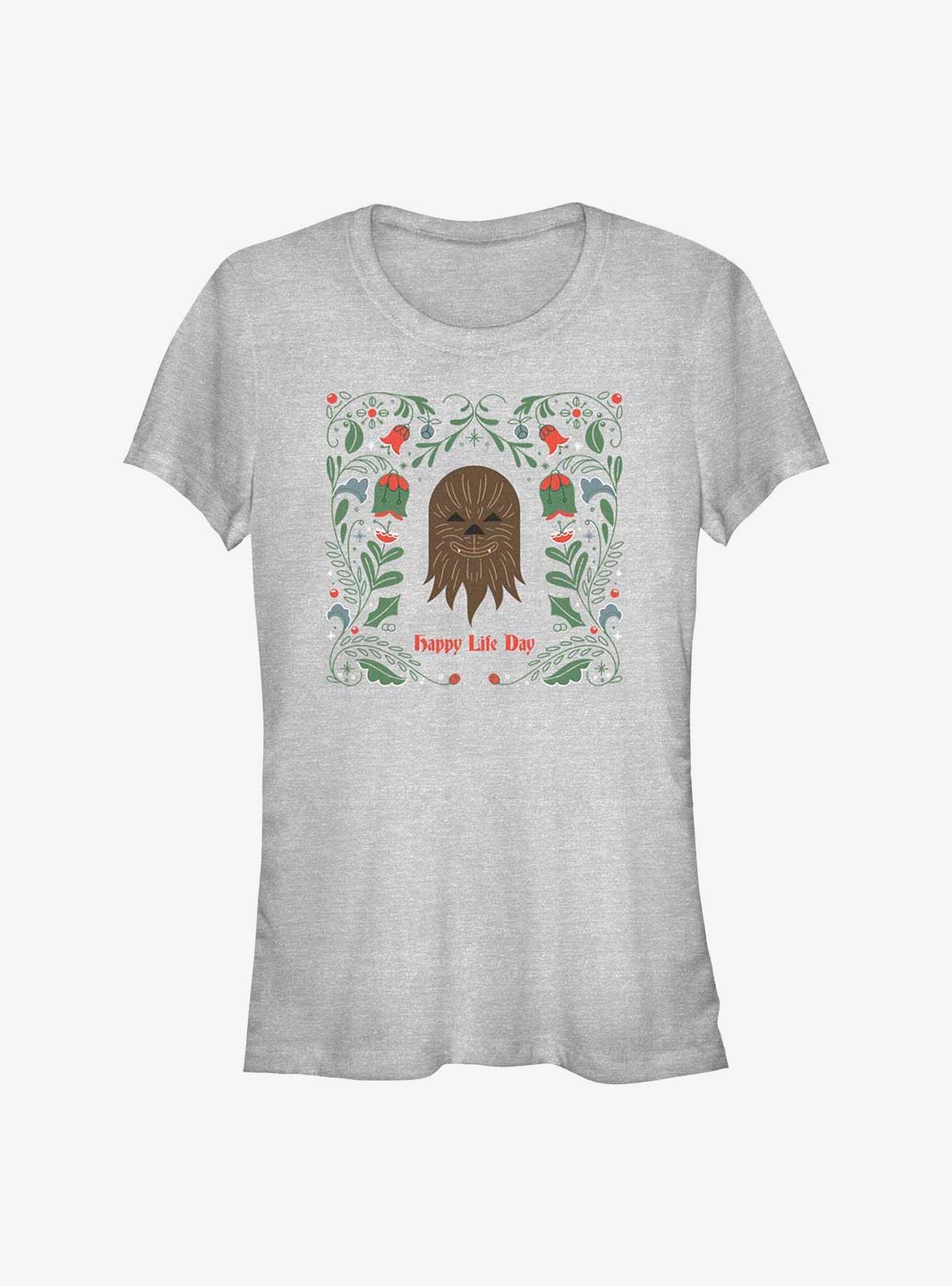 Star Wars Chewie Happy Life Day Girls T-Shirt, , hi-res