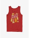 Star Wars Merry Force Be With You Cookies Tank, RED, hi-res
