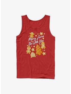 Star Wars Merry Force Be With You Cookies Tank, , hi-res
