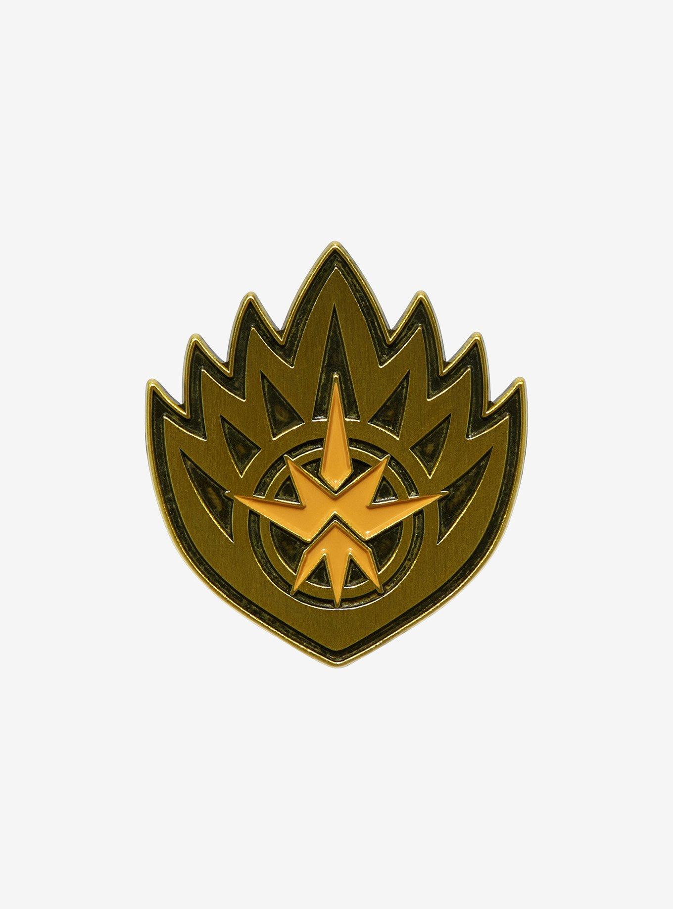 Marvel Guardians of the Galaxy: Volume 3 Guardian Emblem Badge Enamel Pin - A BoxLunch Exclusive, , hi-res