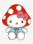 Sanrio Hello Kitty Mushroom Cap Enamel Pin - BoxLunch Exclusive, , hi-res