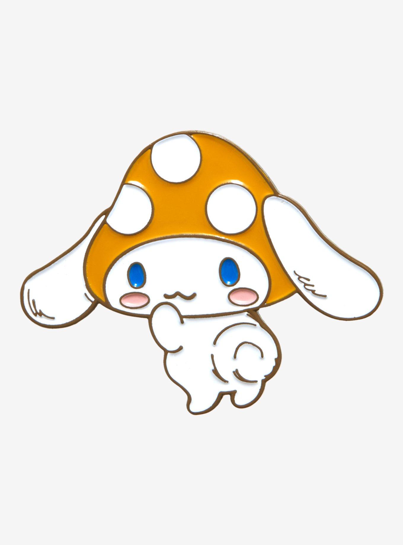 Sanrio Cinnamoroll Mushroom Enamel Pin - BoxLunch Exclusive, , hi-res