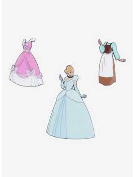 Loungefly Disney Cinderella Interchangeable Dress Enamel Pin Set, , hi-res