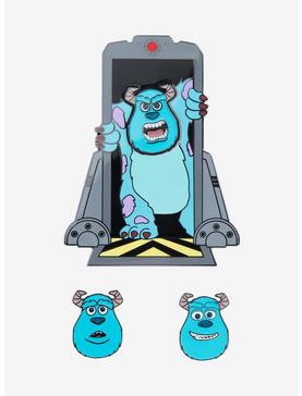 Loungefly Disney Pixar Monsters Inc. Sully Interchangeable Face Enamel Pin Set , , hi-res